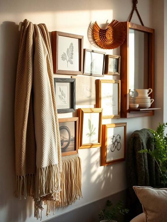 enhancing warmth through textures