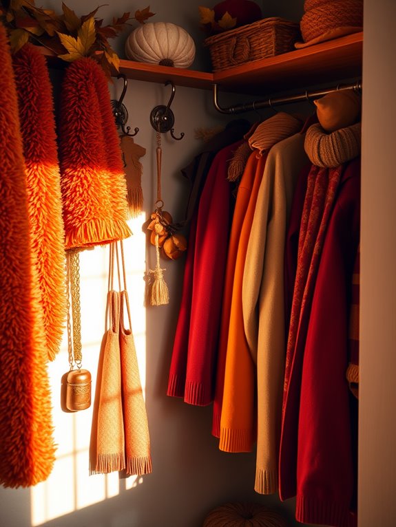 fall closet wall decor considerations