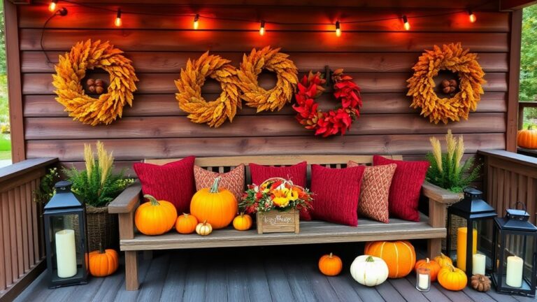 fall deck wall decor