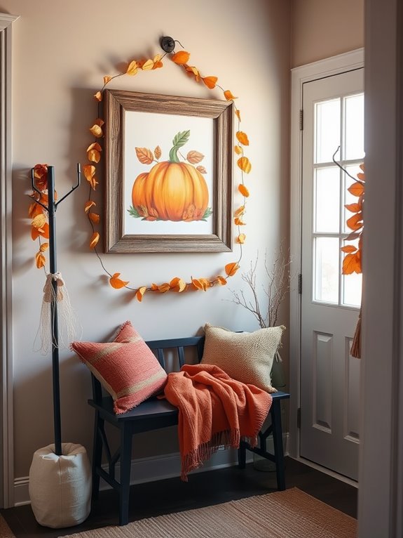 fall entryway decor tips