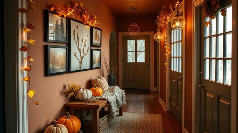 fall hallway decor ideas