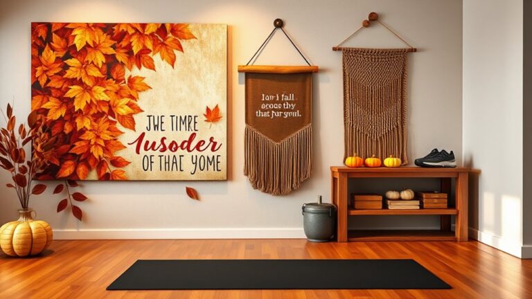 fall home gym inspiration