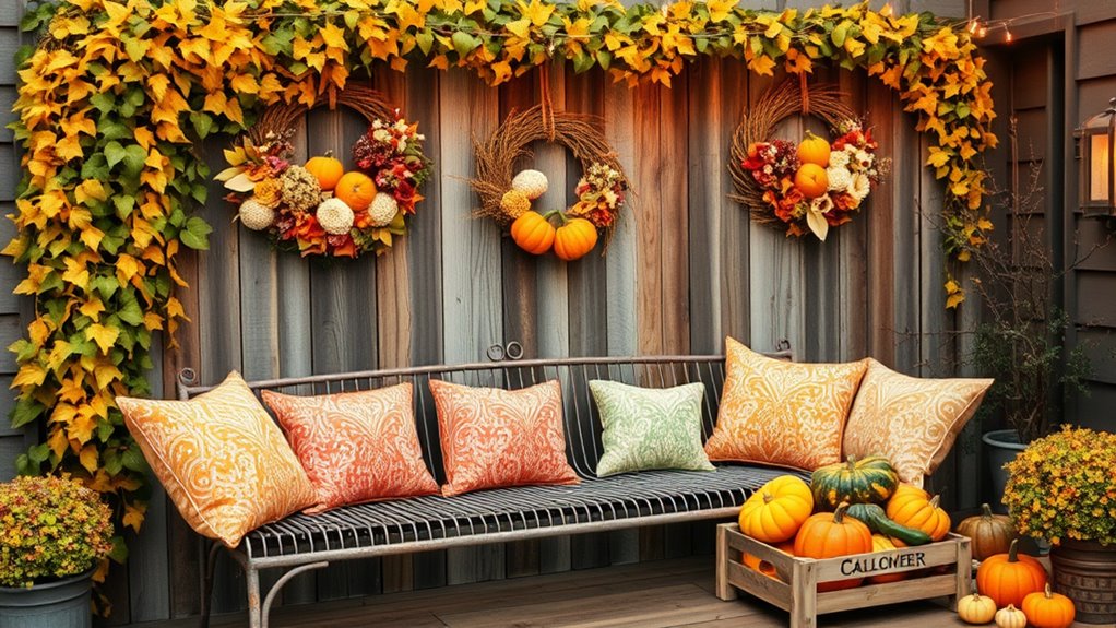 fall patio wall decor