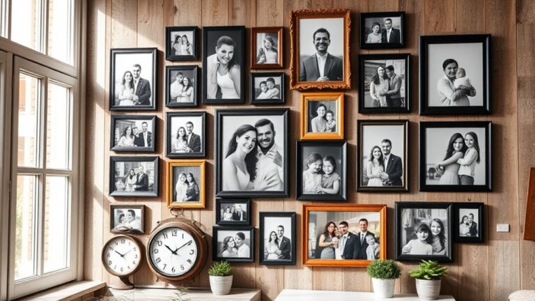 family photo display inspiration