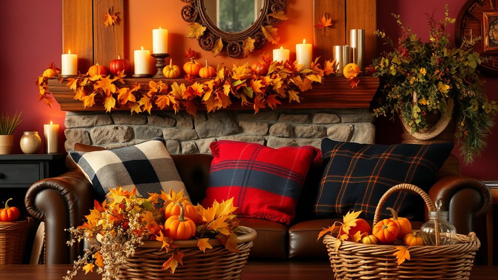 festive autumn home decorations