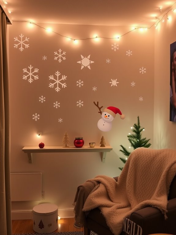 festive removable wall decals