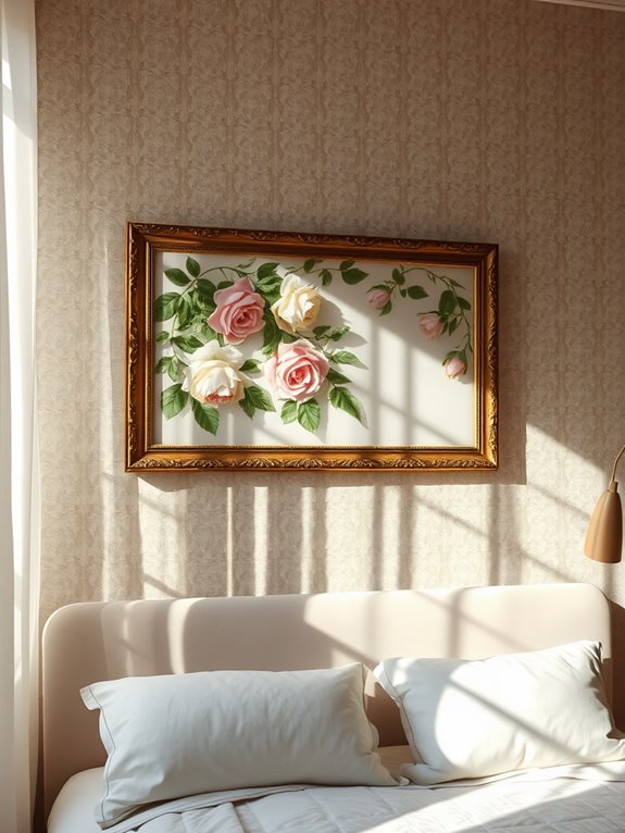 floral patterns bedroom decor