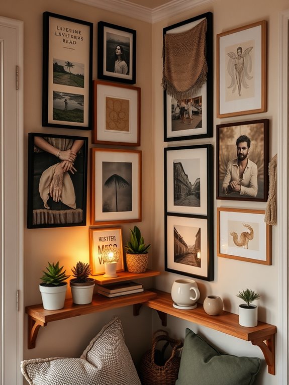 gallery walls showcase style