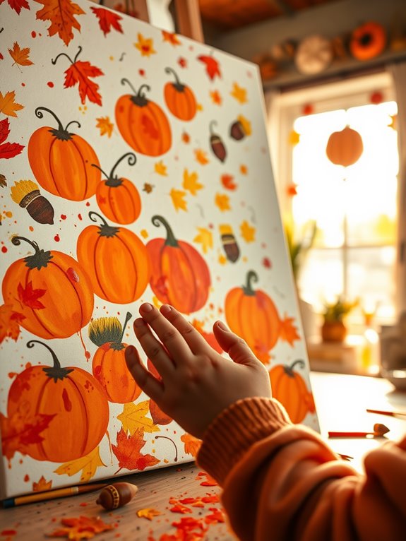 harvest themed wall decoration