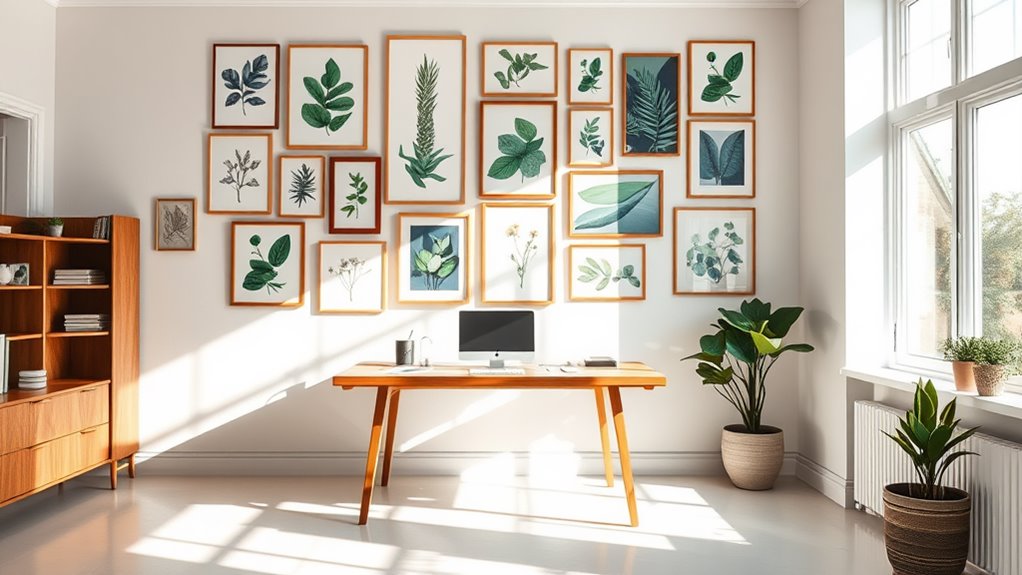 home office wall ideas