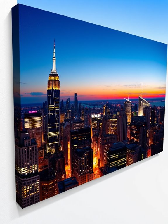 iconic landmark canvas prints