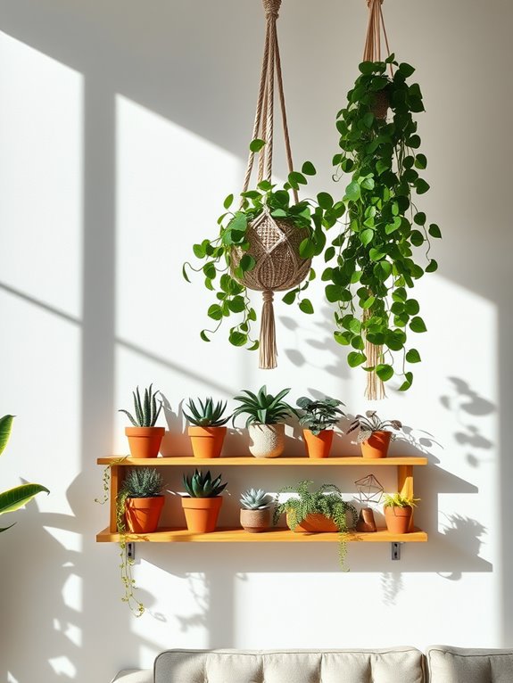 indoor plant aesthetics showcase