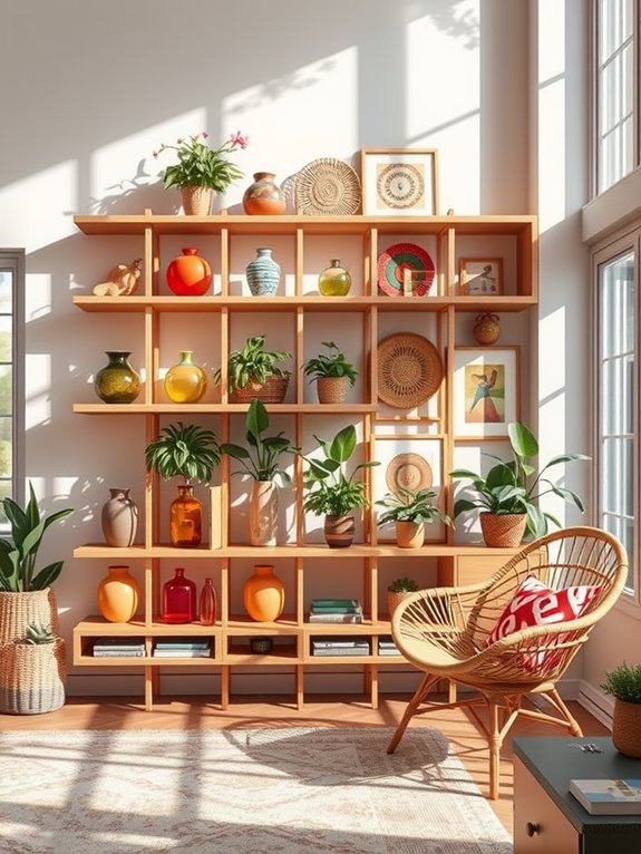 innovative shelving and displays