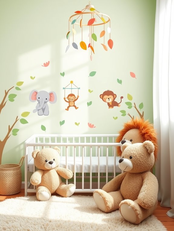 jungle themed children s wall decor