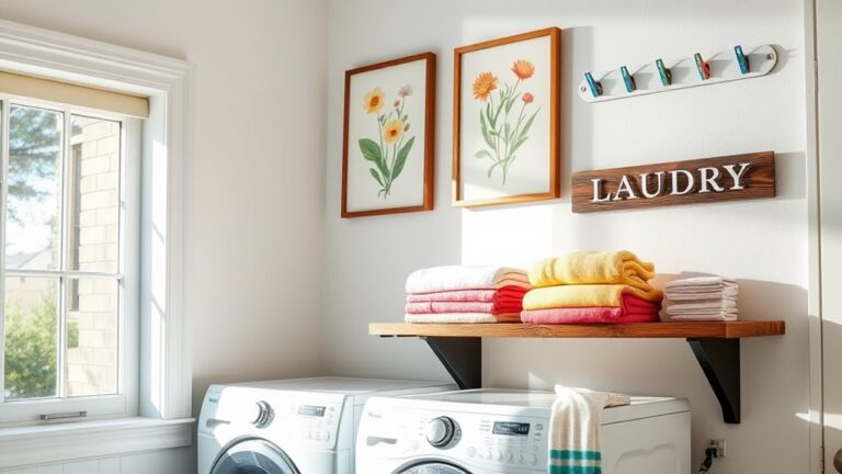 labor day laundry room decor