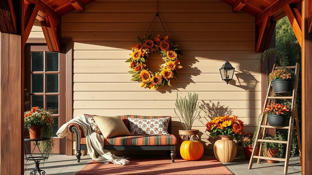 labor day porch decorations