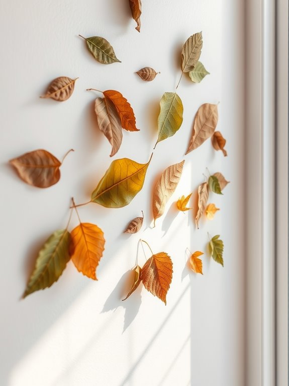 leaf inspired natural textures