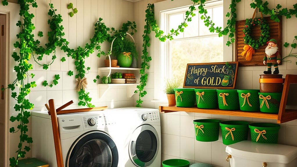 lucky laundry room decor