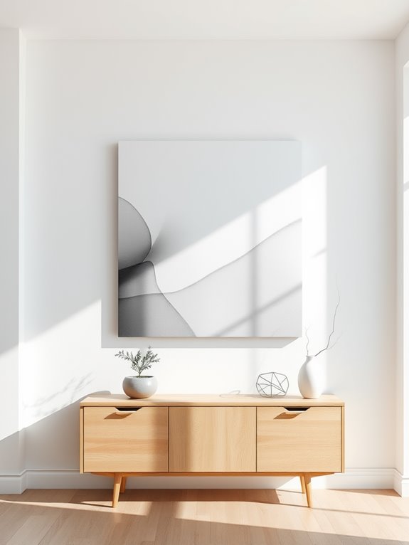 minimalist canvas art choices