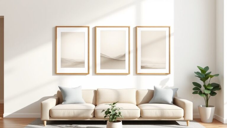 minimalist gallery wall ideas