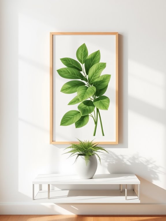 minimalist plant display ideas