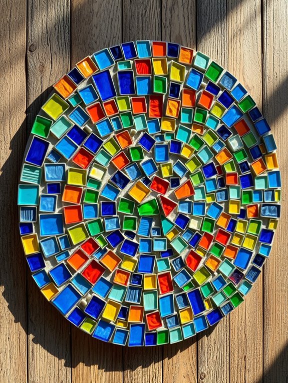 mosaic tile wall decoration