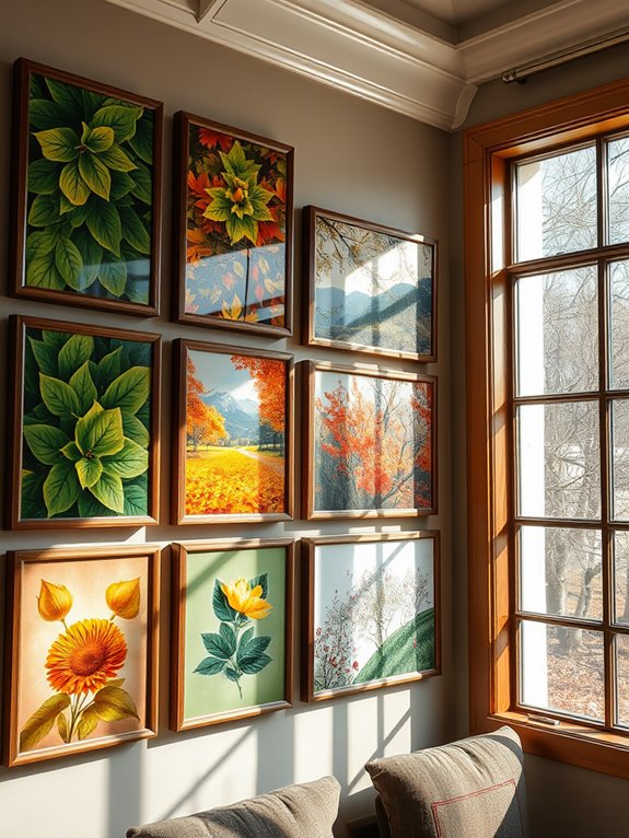 nature inspired seasonal art