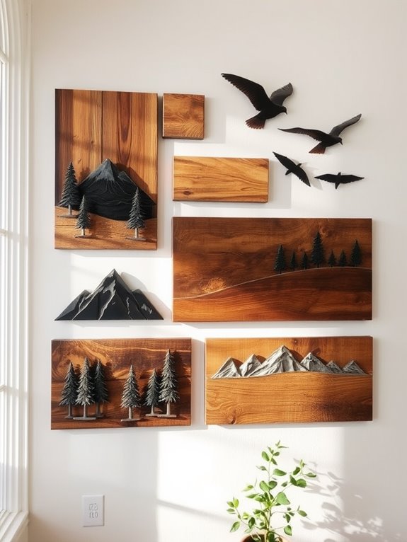 nature inspired wall decor