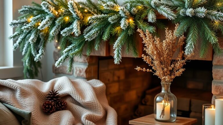 nature inspired winter decorations ideas