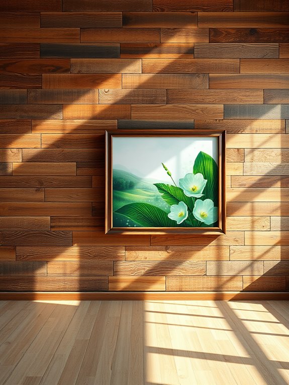 nature inspired wooden art