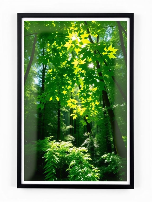 nature print display ideas