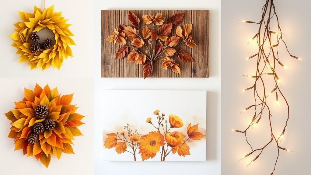 nature themed autumn decorations ideas