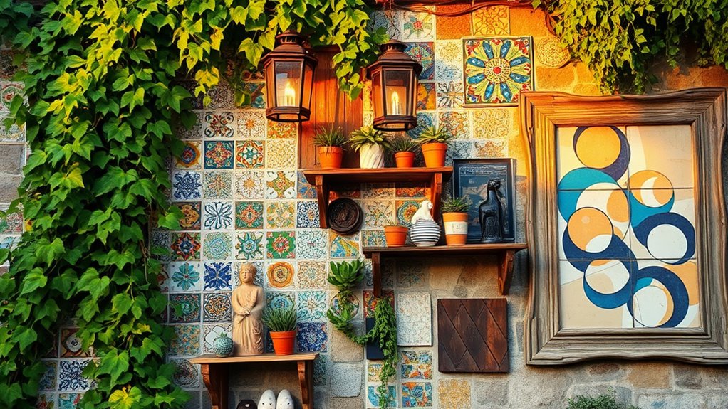 outdoor creative wall decor