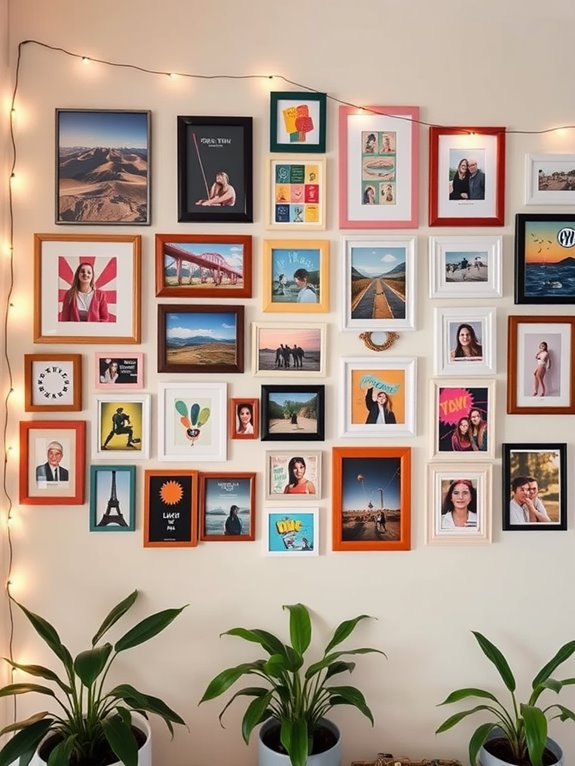 photo display wall ideas