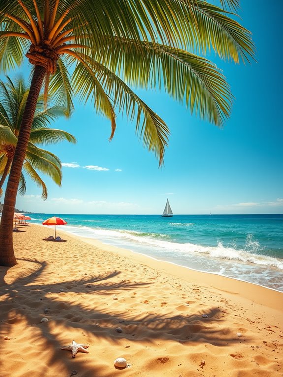 relaxing stroll by shoreline