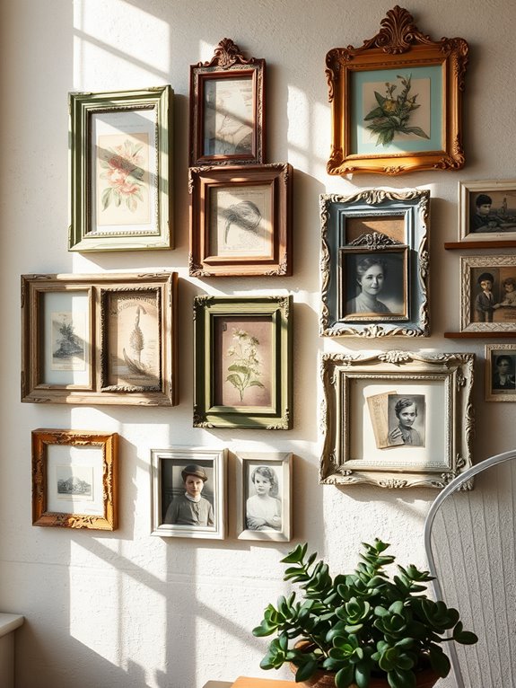 repurpose vintage picture frames