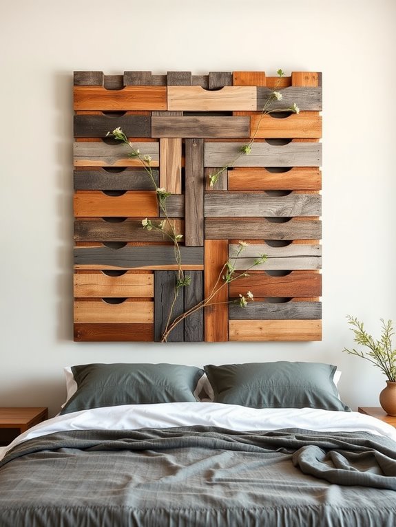 rustic recycled wood decor