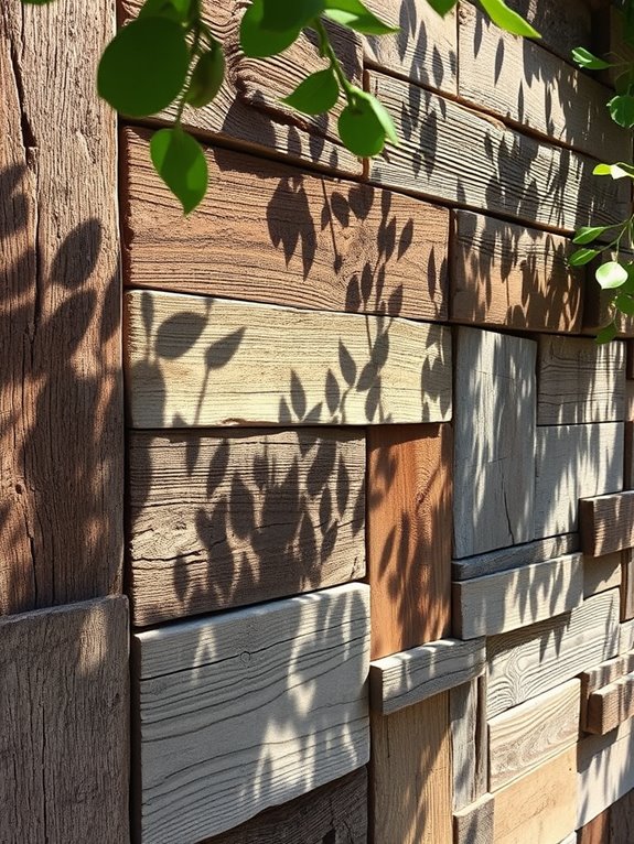 rustic wooden wall decor
