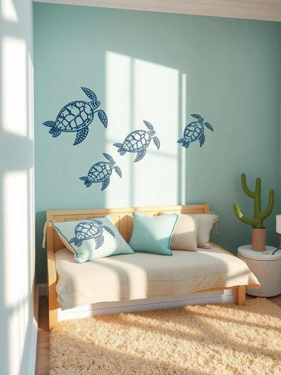 sea turtle wall decorations