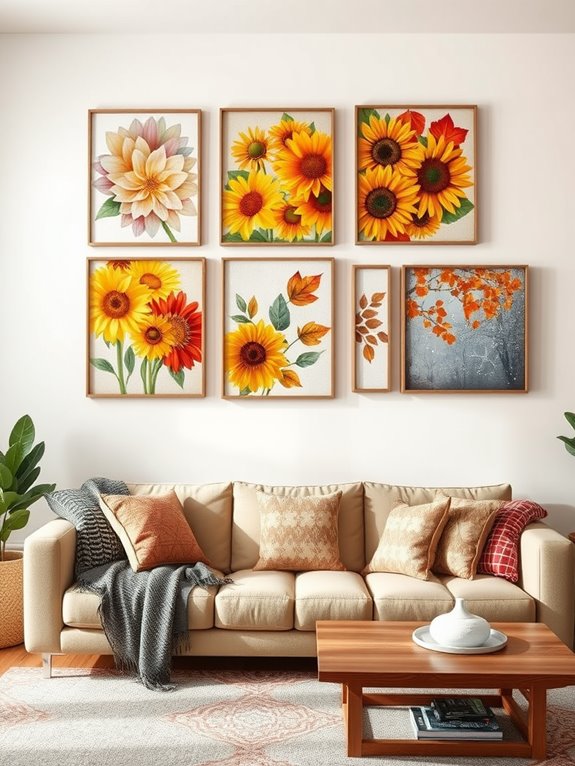 seasonal artistic wall decor