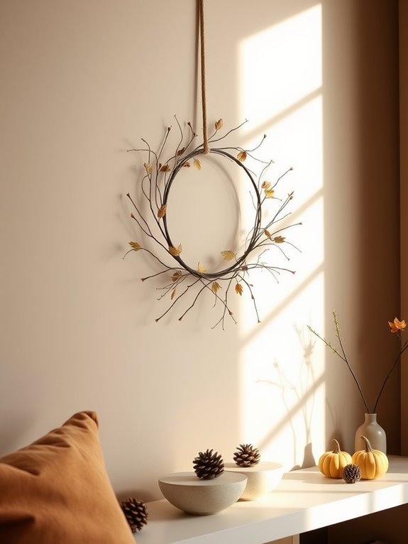 seasonal charm with wreaths