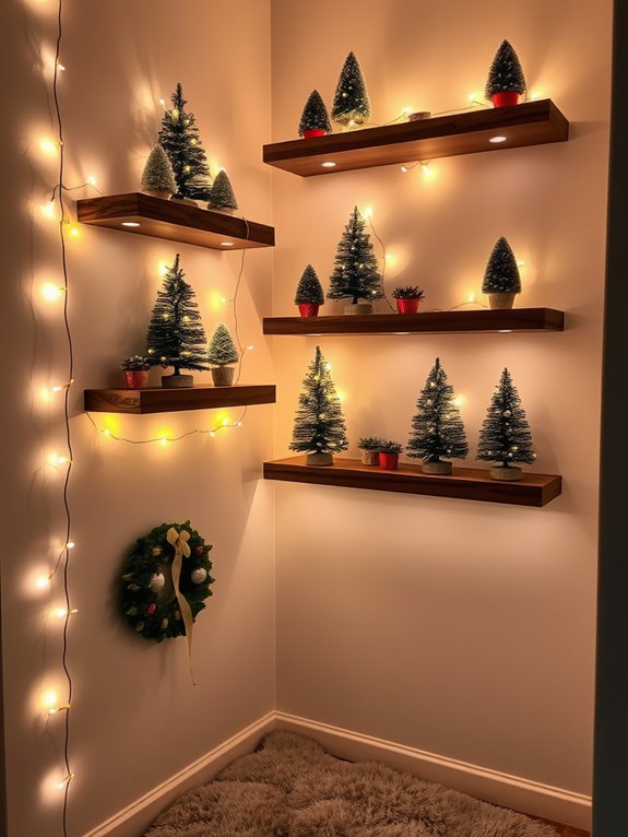 seasonal decor shelf addition