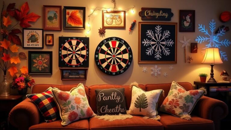 seasonal game room decor