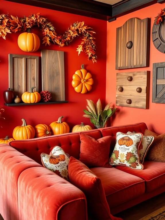 seasonal game room decor