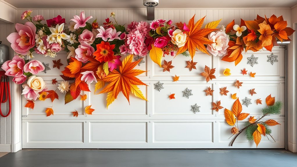 seasonal garage wall decor