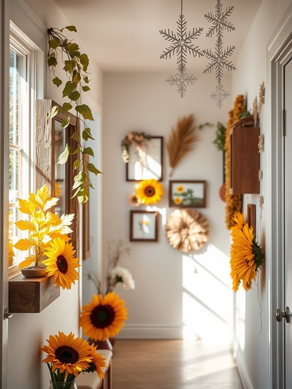 seasonal hallway wall decor