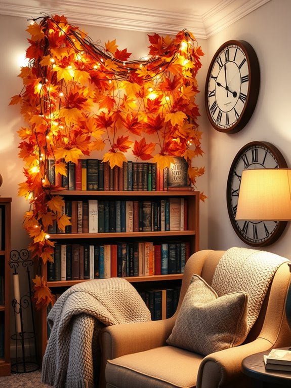 seasonal library wall decor