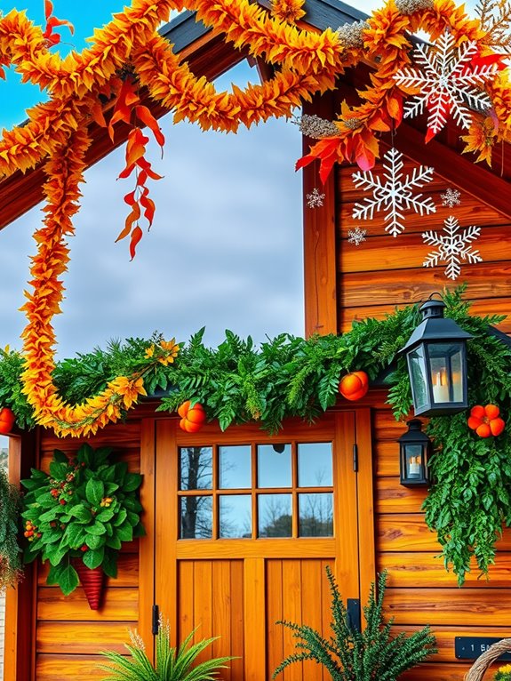 seasonal shed wall decor considerations