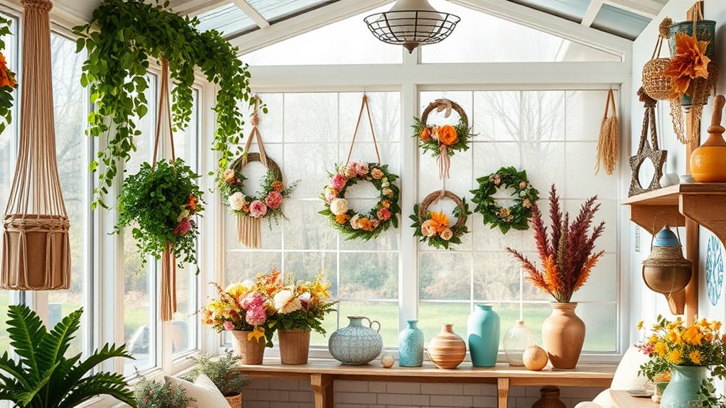 seasonal sunroom wall decor