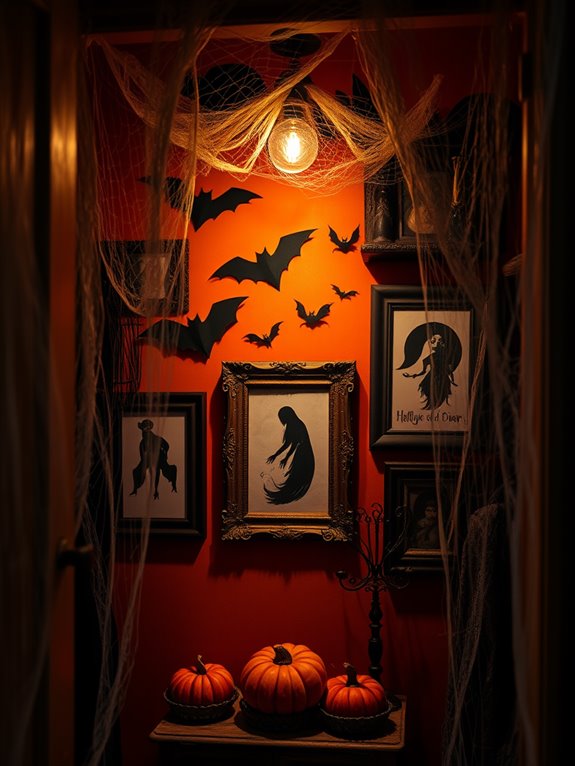 selecting halloween wall decor